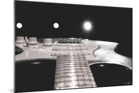 Guitar Body Burst-null-Mounted Photographic Print