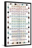 Guitar Chords II - Learn to Play Guitar-Trends International-Framed Poster