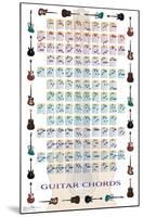 Guitar Chords II - Learn to Play Guitar-Trends International-Mounted Poster