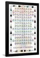 Guitar Chords II - Learn to Play Guitar-Trends International-Framed Poster