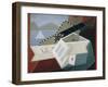 Guitar Facing the Sea-Juan Gris-Framed Art Print