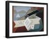 Guitar Facing the Sea-Juan Gris-Framed Art Print