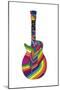 Guitar Feather-Howie Green-Mounted Giclee Print