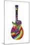 Guitar Feather-Howie Green-Mounted Giclee Print