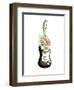 Guitar Foliage II-Annie Warren-Framed Premium Giclee Print