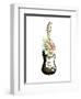 Guitar Foliage II-Annie Warren-Framed Premium Giclee Print