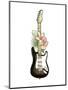 Guitar Foliage II-Annie Warren-Mounted Premium Giclee Print