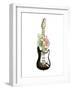 Guitar Foliage II-Annie Warren-Framed Art Print