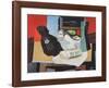 Guitar, Glass and Fruit-Pablo Picasso-Framed Collectable Print