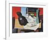 Guitar, Glass and Fruit-Pablo Picasso-Framed Collectable Print