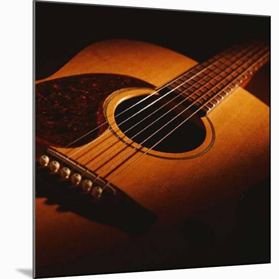 Guitar II-Steve Cole-Mounted Art Print