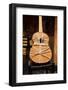 Guitar in a museum, Museo Del Baile Flamenco, Seville, Andalusia, Spain-null-Framed Photographic Print