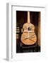 Guitar in a museum, Museo Del Baile Flamenco, Seville, Andalusia, Spain-null-Framed Photographic Print