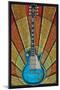 Guitar - Mosaic-Lantern Press-Mounted Art Print