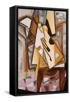 Guitar on a Chair-Juan Gris-Framed Stretched Canvas