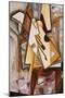 Guitar on a Chair-Juan Gris-Mounted Giclee Print