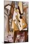 Guitar on a Chair-Juan Gris-Mounted Giclee Print