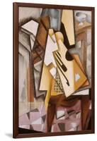 Guitar on a Chair-Juan Gris-Framed Giclee Print