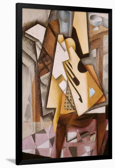 Guitar on a Chair-Juan Gris-Framed Giclee Print