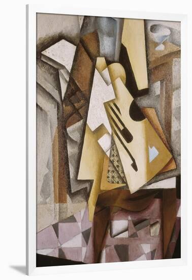 Guitar on a Chair-Juan Gris-Framed Art Print