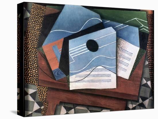 Guitar on a Table, 1915-Juan Gris-Stretched Canvas