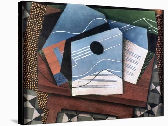 Guitar on a Table, 1915-Juan Gris-Stretched Canvas