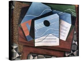 Guitar on a Table, 1915-Juan Gris-Stretched Canvas