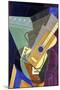 Guitar on a Table; Guitare Sur Une Table, 1916-Juan Gris-Mounted Giclee Print