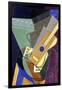 Guitar on a Table; Guitare Sur Une Table, 1916-Juan Gris-Framed Giclee Print