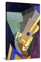 Guitar on a Table; Guitare Sur Une Table, 1916-Juan Gris-Stretched Canvas