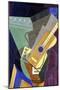 Guitar on a Table; Guitare Sur Une Table, 1916-Juan Gris-Mounted Giclee Print