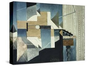 Guitar on Table-Juan Gris-Stretched Canvas