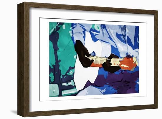 Guitar Play-Milli Villa-Framed Art Print