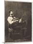 Guitar Player , 1861-Francois Bonvin-Mounted Giclee Print