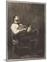 Guitar Player , 1861-Francois Bonvin-Mounted Giclee Print