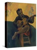 Guitar Player, 1894-Paul Gauguin-Stretched Canvas