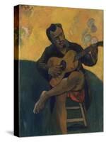 Guitar Player, 1894-Paul Gauguin-Stretched Canvas