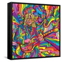 Guitar Player 715-Howie Green-Framed Stretched Canvas