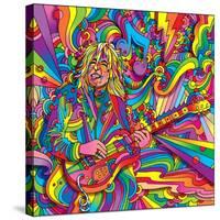 Guitar Player 715-Howie Green-Stretched Canvas