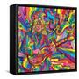 Guitar Player 715-Howie Green-Framed Stretched Canvas