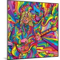 Guitar Player 715-Howie Green-Mounted Giclee Print