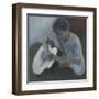 Guitar Player-Neil Helyard-Framed Giclee Print