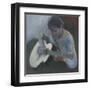 Guitar Player-Neil Helyard-Framed Giclee Print