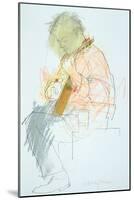 Guitar Player-Felicity House-Mounted Giclee Print