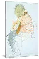 Guitar Player-Felicity House-Stretched Canvas