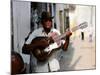 Guitar-Playing Troubador, Trinidad, Sancti Spiritus, Cuba-Christopher P Baker-Mounted Photographic Print