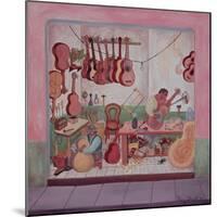 Guitar Store, 1976-Mary Stuart-Mounted Giclee Print