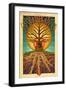 Guitar Tree-Lantern Press-Framed Art Print