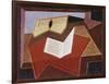 Guitar with Sheet of Music-Juan Gris-Framed Giclee Print