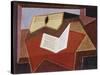 Guitar with Sheet of Music-Juan Gris-Stretched Canvas